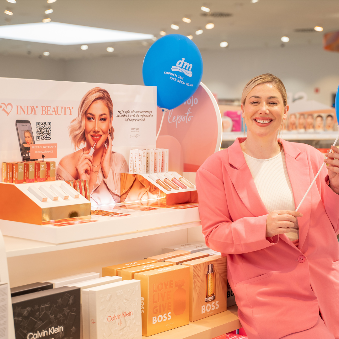 V katerih dm poslovalnicah najdeš Indy Beauty izdelke?
